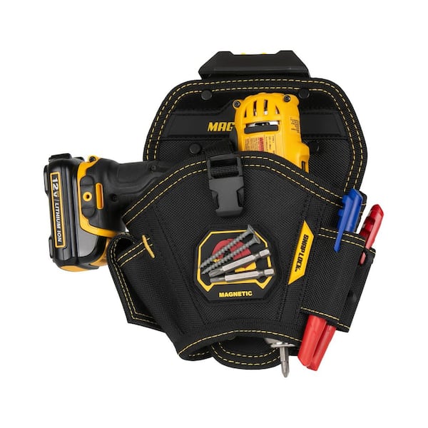 MagnoGrip Snap Lock Drill Tool Holster Left/Right Handed Design