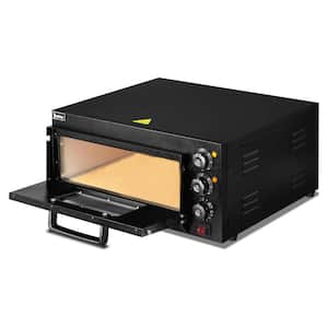 22.4 in. 2000-Watt Electric Countertop Single Deck Pizza Oven Outdoor Pizza Oven