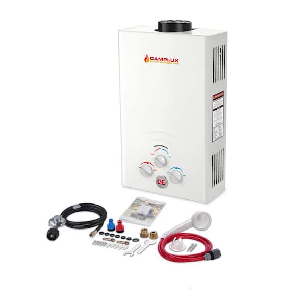 Camplux Propane Off-Grid Portable Water Heater for RV, Trailer & Campe