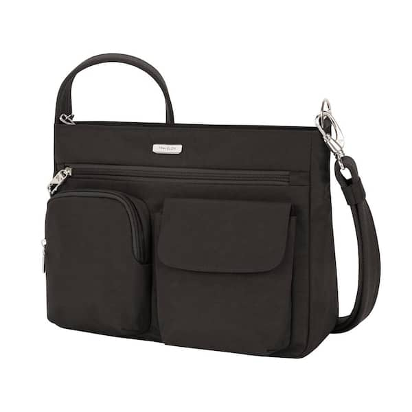 Travelon Anti-Theft Metro Small Crossbody Bag with 5-Point Anti