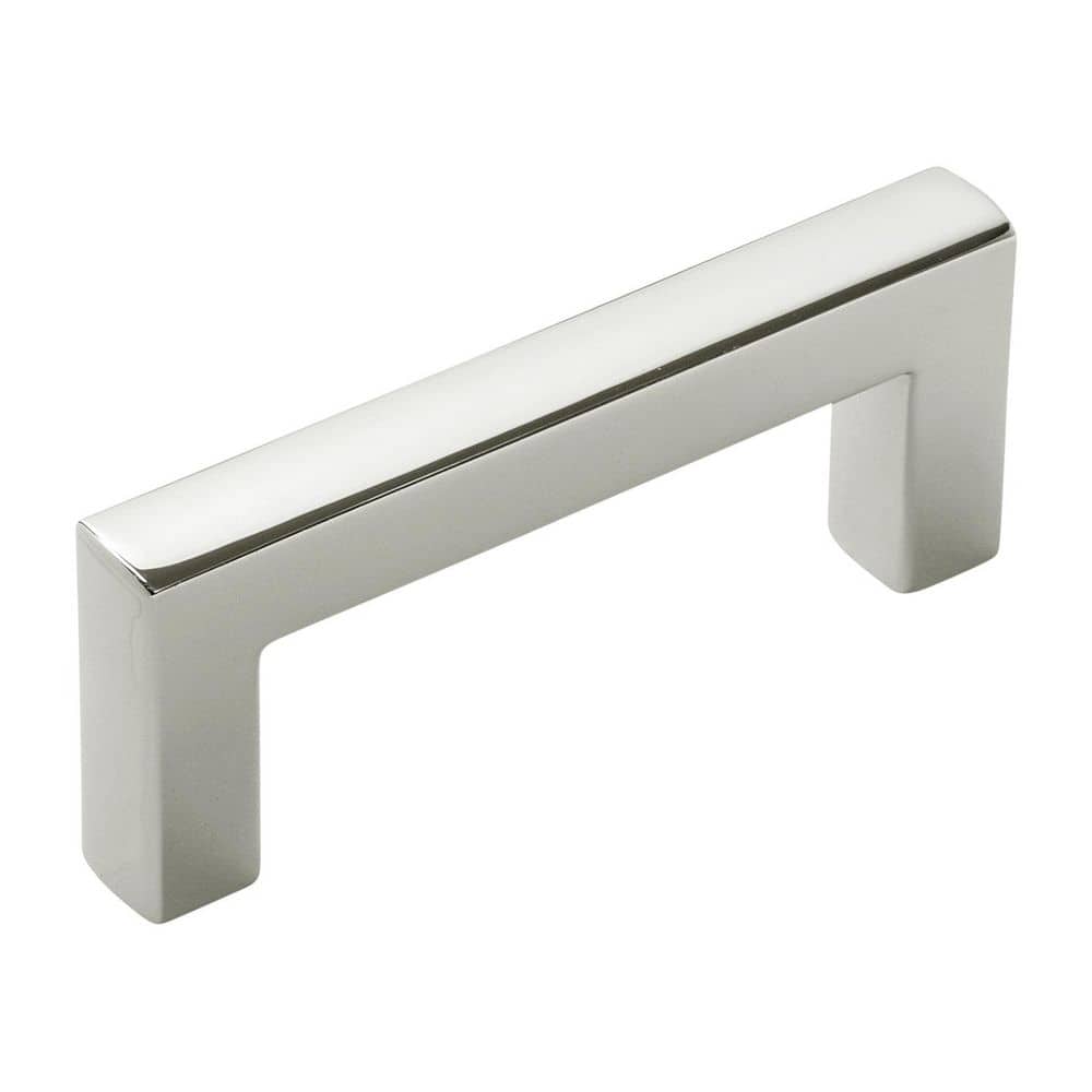 Coventry Collection Pull 3 in. (76mm) Center to Center Polished Nickel Bar Cabinet Pull price history on PriceWatchPro
