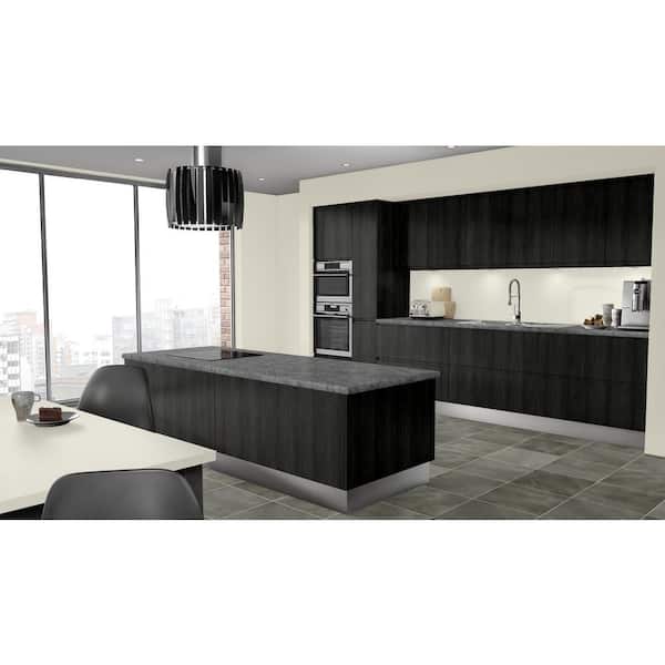 5 ft. x 10 ft. Laminate Sheet in Pewter Brush with Matte Finish