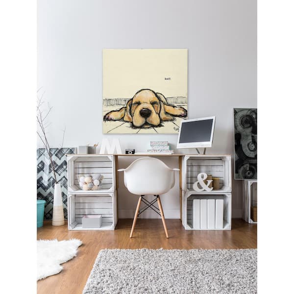 Unbranded 32 in. H x 32 in. W "Rest" by Tori Campisi Printed Canvas Wall Art