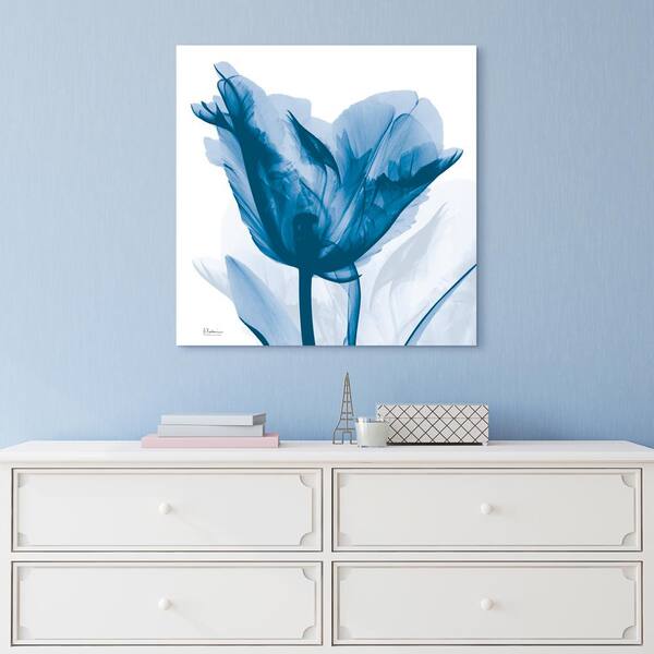 It's so Easy to Paint Your Own Giant Wall Art - Pillar Box Blue