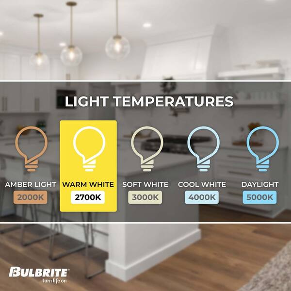 Bulbrite 60-Watt Equivalent G25 Milky Dimmable Decorative Filament LED Light Bulb Warm White (2-Pack) Bulbrite 60-Watt Equivalent G25 Milky Dimmable Decorative Filament LED Light Bulb Warm White (2-Pack)