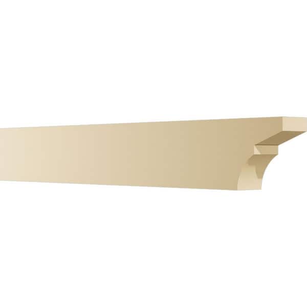 Ekena Millwork Standard Monterey 3 in. W x 6 in. H x 42 in. D Signature Urethane Rafter Tail Outlooker