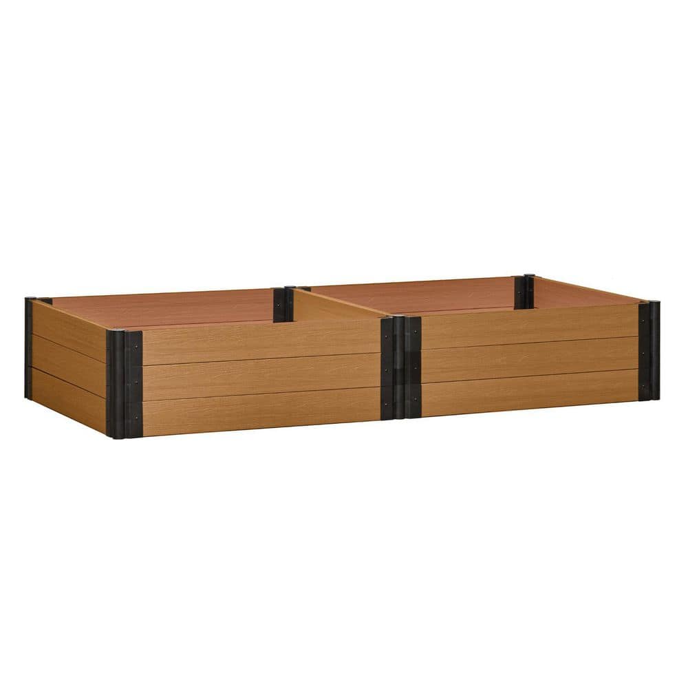 Red Cedar GardenBlox Composite Raised Garden Bed 96 in. L x 48 in. W x 16.50 in. H price history on PriceWatchPro