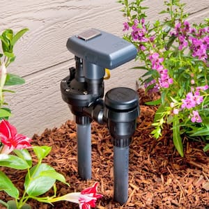 Solar Powered Timer Irrigation Controller with Anti-Siphon Valve