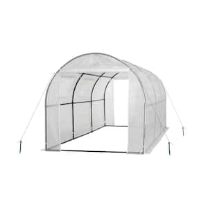 Machrus Ogrow Deluxe WalkIn Tunnel Greenhouse with White Cover