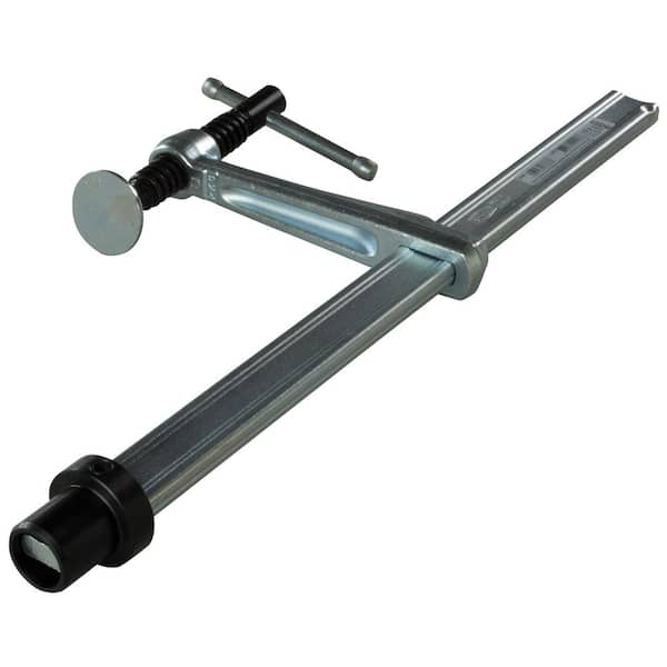 BESSEY TW28 Series 12 in. Capacity Welding Table Clamp with Tommy Bar 5-1/2 in. Throat Depth