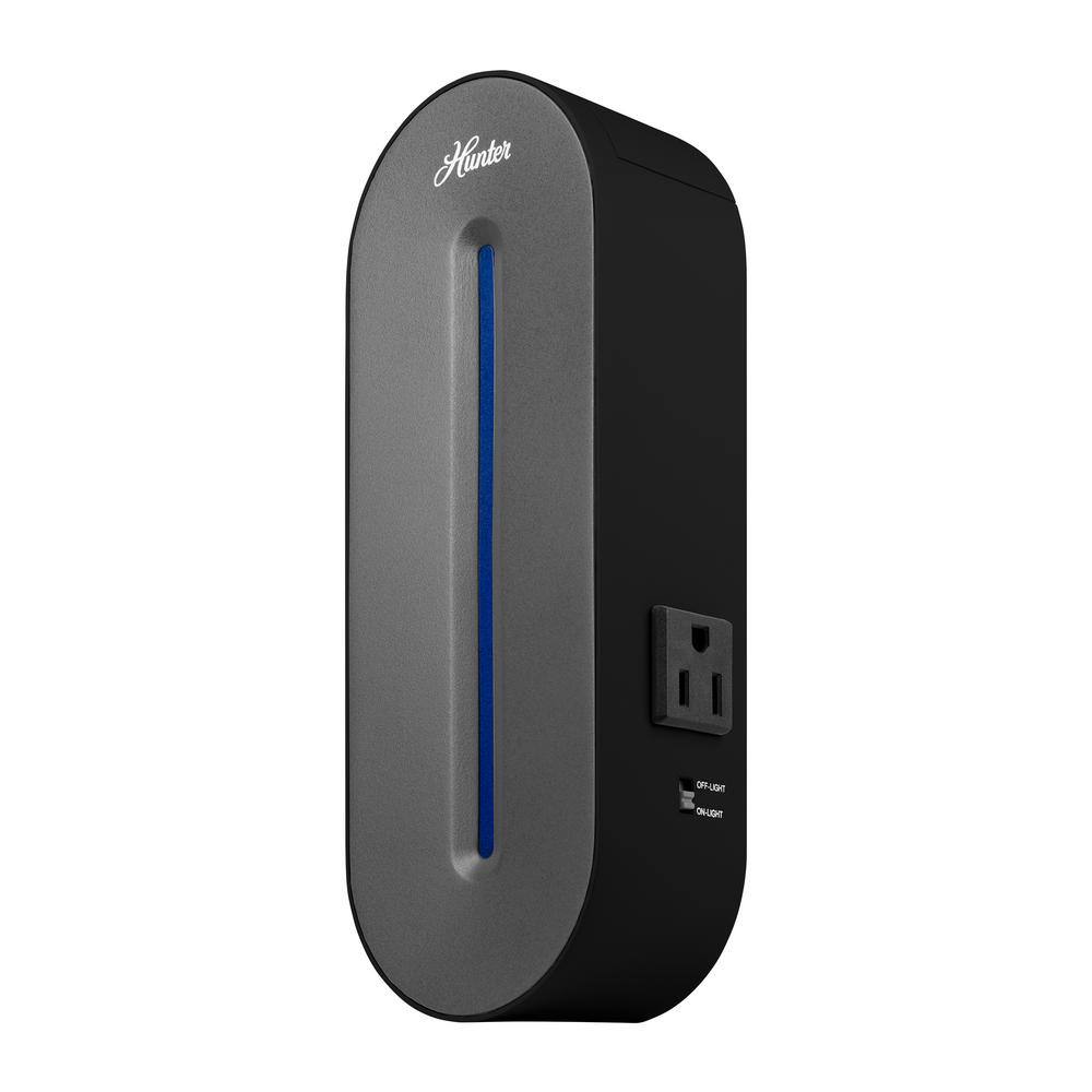 HP247AP Plug-In UV-C Air Sanitizer Air Purifier - Black
