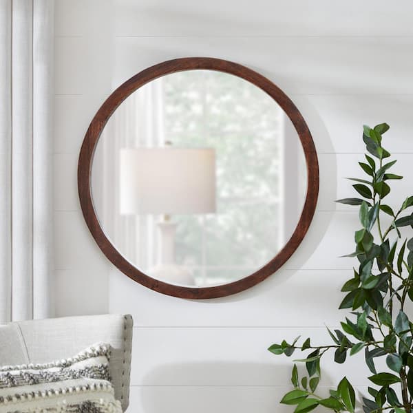 MUAUSU Modern Wall Decorative Mirror - Gorgeous Round Mirrors 32