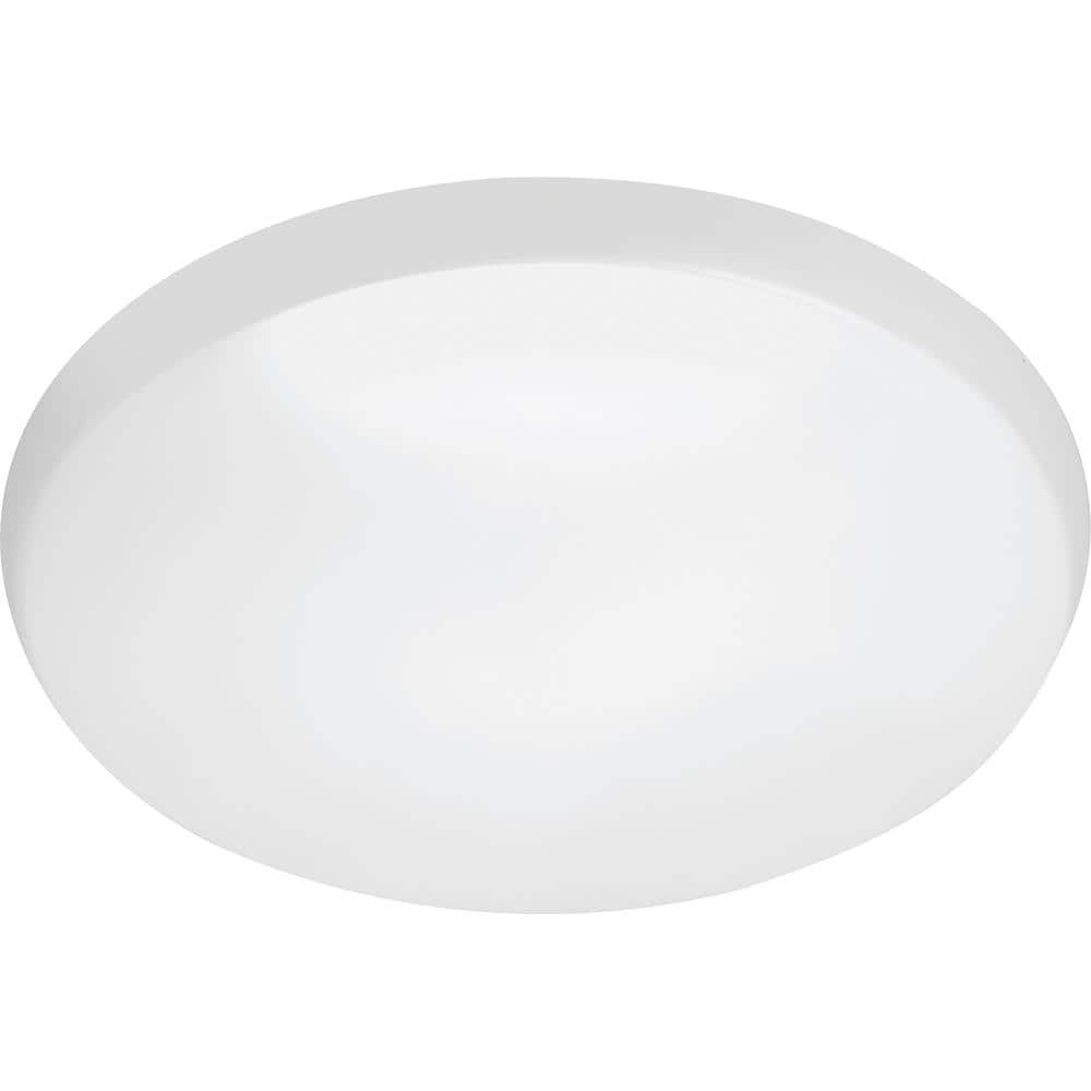 Lithonia 20-Inch White LED Flush Mount Light Fixture