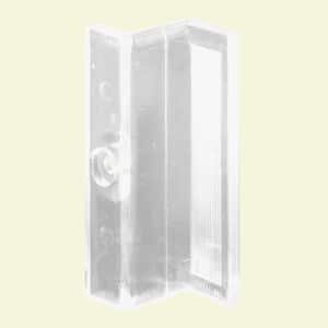 2-1/2 in., Clear Acrylic Swinging Shower door Handle (2-pack)