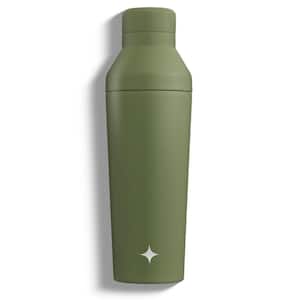 20 oz. Green Vacuum Insulated Stainless Steel Cocktail Protein Shaker