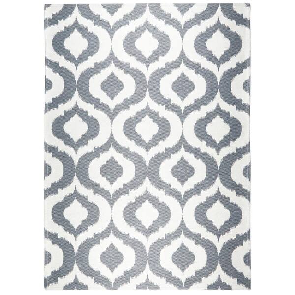 Trina Turk Rio Gray 7 ft. x 10 ft. Indoor/Outdoor Area Rug