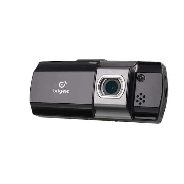 Brigele Dash Cam Full HD 1080p 3MP with 16GB SD Card Recording Storage and Impact Sensor for Traffic Accident Evidence