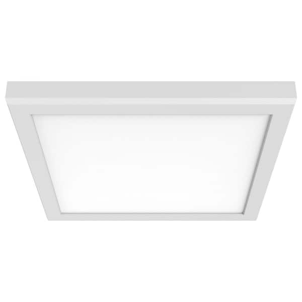SATCO Blink Pro Plus 12 in. 19.5-Watt White Color Selectable Integrated LED Flush Mount Surface Light 1400-1470 lumens