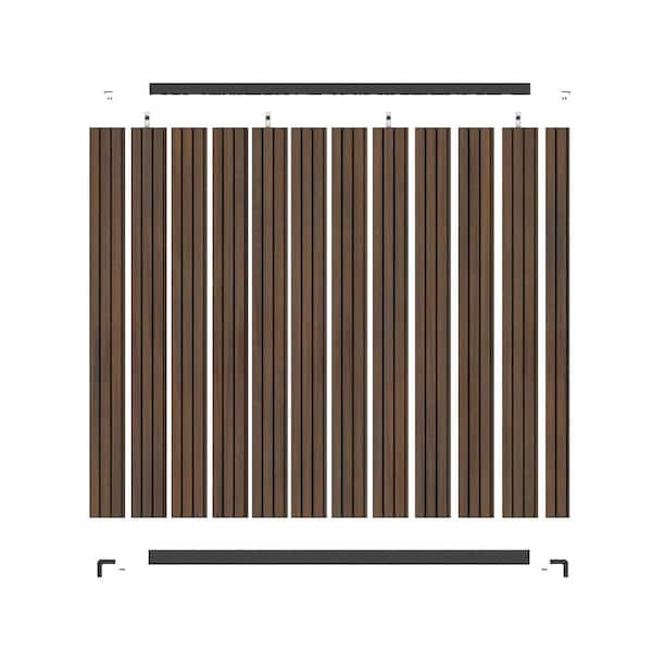 NewTechWood UltraEasy 6 ft. x 6 ft. Brazilian Ipe Composite