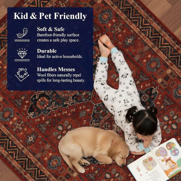 Kashimar Imperial Baktiari 5 ft. x 7 ft. Area Rug