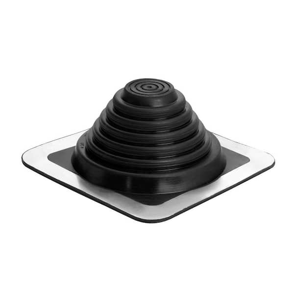 OATEY Master Flash 8 in. x 8 in. Vent Pipe Roof Flashing with 1/4 in. - 4 in. Adjustable Diameter