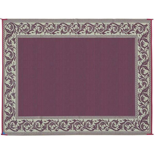 Reversible Mats 9 ft. x 18 ft. Reversible Mat - Classic Burgundy