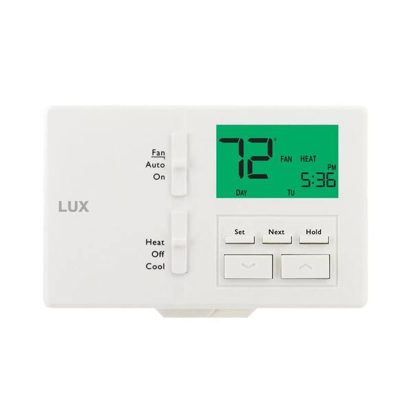 Lux 7-Day Manual or Programmable Thermostat
