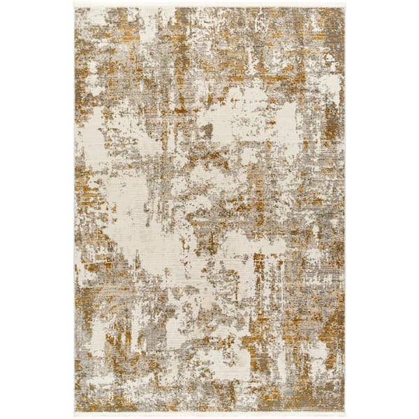 Artistic Weavers Perugia Cream/Camel 2 ft. x 3 ft. Abstract Indoor Area Rug