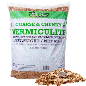 Vermiculite, Course and Chunky (16 Qt./4 Gal./.53 CF) (1-Pack)