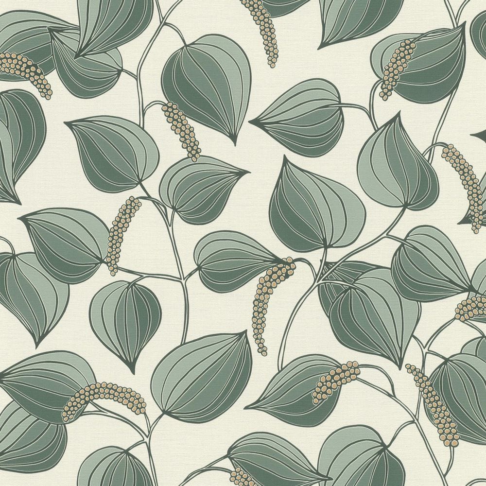 Alaia Green Leafy Vine Wallpaper Sample price history on PriceWatchPro