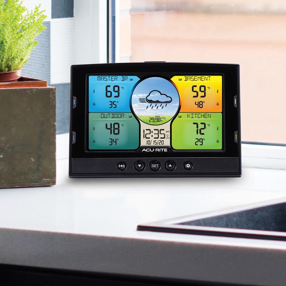AcuRite Wireless Weather Station with Humidity Sensor and 3 Sensors