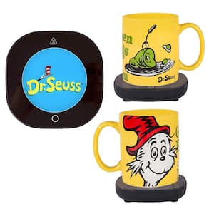 Dr. Seuss Green Eggs and Ham Single- Cup Coffee Mug with Mug Warmer for your Coffee Maker