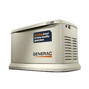 26,000 Watt - Dual Fuel Air- Cooled Whole House Home Standby Generator, Smart Home Monitoring