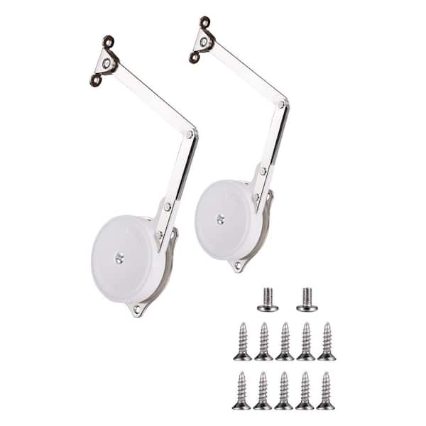 2-Pack Toys Box Hinges Soft Close, Lid Support Chest Hinges for Wooden Toy Box, Storage Trunk Benches Made of Zinc Alloy