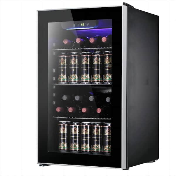 COWSAR 17.52 in. Single Zone 26-Wine Bottles o113-Cans
