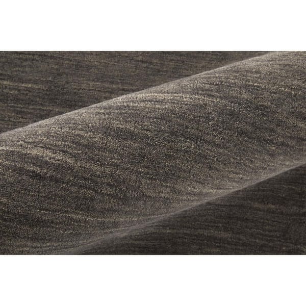 2 x 8 Brown Solid Color Runner Rug