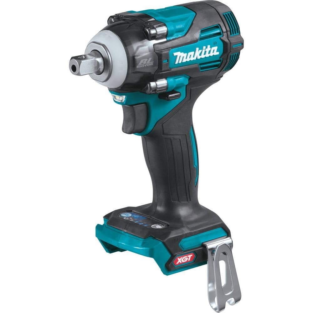 Makita 40V Max XGT Brushless Cordless 4-Speed 1/2 in. Impact Wrench with  Detent Anvil (Tool Only) GWT05Z