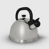 ExcelSteel 425R 3 qt. Red Stainless Steel Tea Kettle