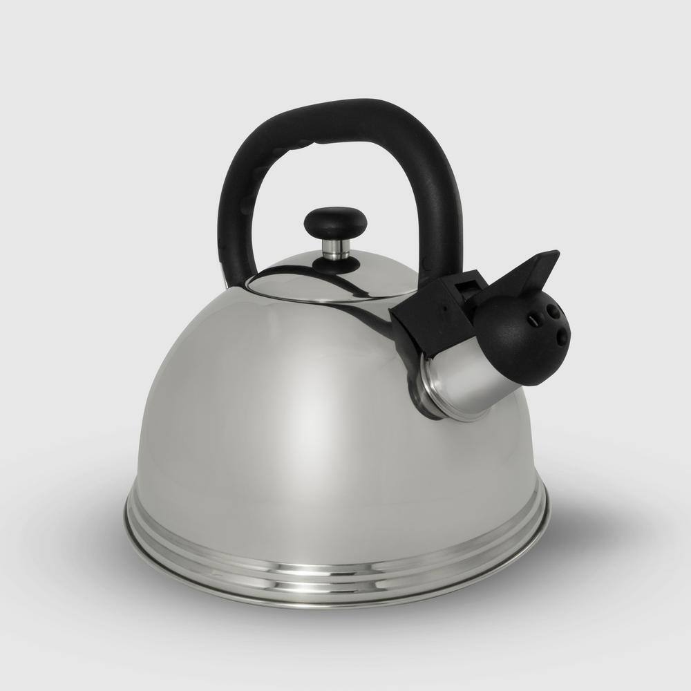 3-Quart Stainless Steel Whistling Tea Kettle for Electric Coil