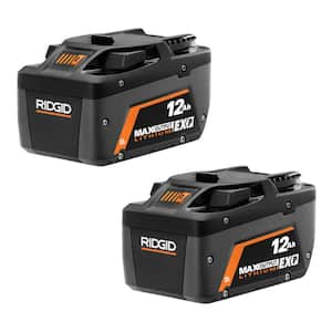 RIDGID 18V 12.0 Ah MAX Output EXP Lithium-Ion Battery AC840120