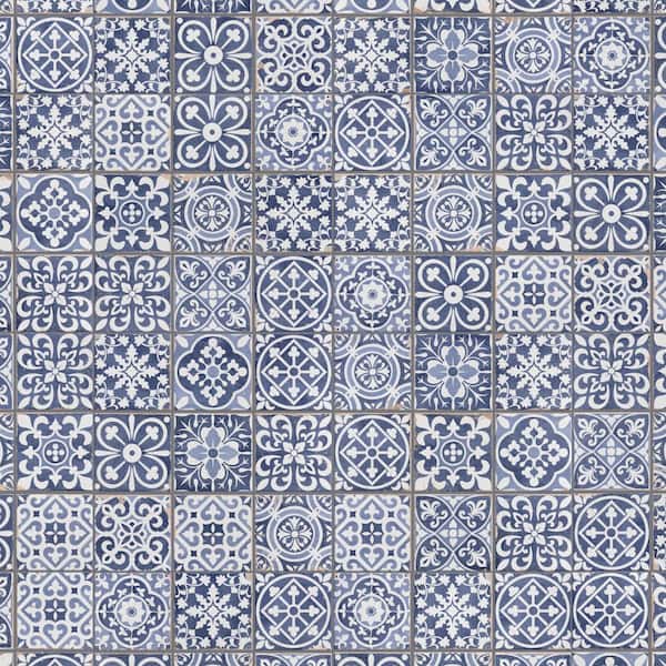 Merola Tile Faenza Azul 13 in. x 13 in. Ceramic Floor and Wall Tile (240.0 sq. ft./Pallet)