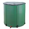 Karl home 200 Gal. Green Folding Rain Barrel Water Collector 724099226089