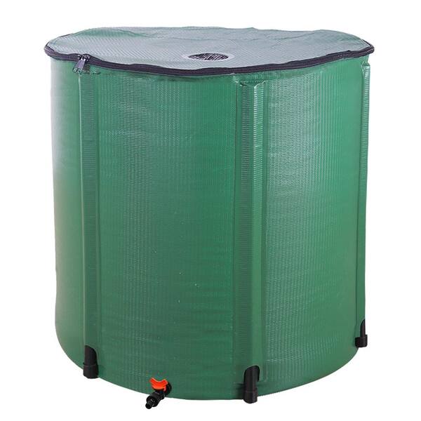 Karl home 200 Gal. Green Folding Rain Barrel Water Collector 724099226089 -  The Home Depot