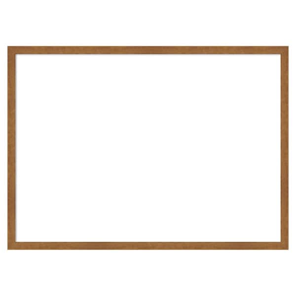 Carlisle Blonde Narrow 29 in. x 21 in. Wood Framed Dry Erase Magnetic Memo Board