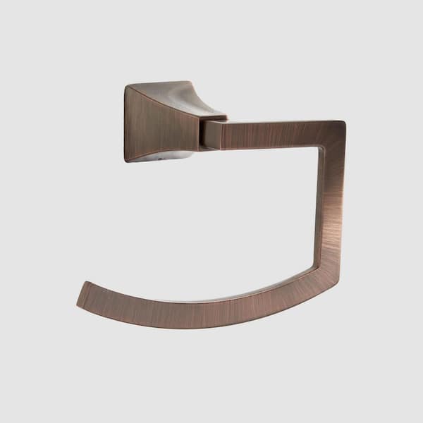 Vilamonte 6-5/8 in. Wall Mounted Towel Ring in Oil Rubbed Bronze