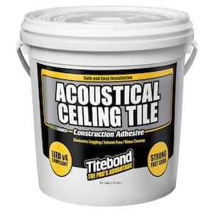 Greenchoice Gallon Acoustical Ceiling Tile Construction Adhesive (2-Pack)