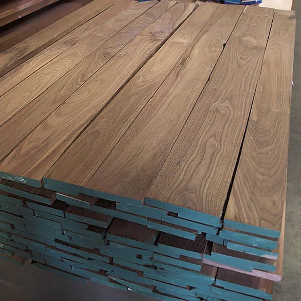 24 in. x 4 in. x 0.75 in. S4S Select Grade Walnut Kiln Dried