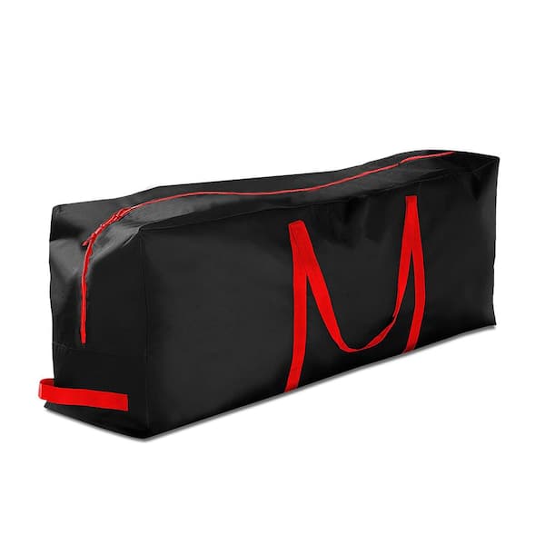 OSTO Black Tear Proof Artificial Tree Storage Bag for Trees Up to 7.5 ft. Tall