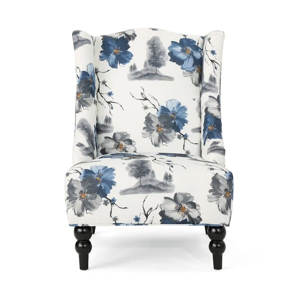 Noble House Toddman Multicolor Polyester High Back Club Chair