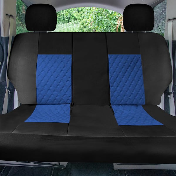 Car Seat Covers Ultra Comfort Leatherette Seat Cushions Front w/ Air  Freshener